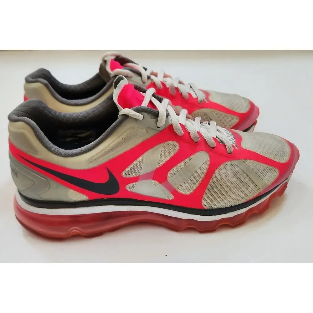 Nike Air Max 2012+ 487679-160 White Pink Sz. 8